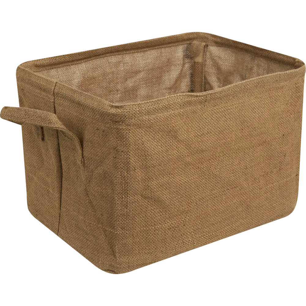 Ящик Kub TD668, 390x290x260 мм, 29 л, джут, цвет соломенный STORIDEA STLM-2065707