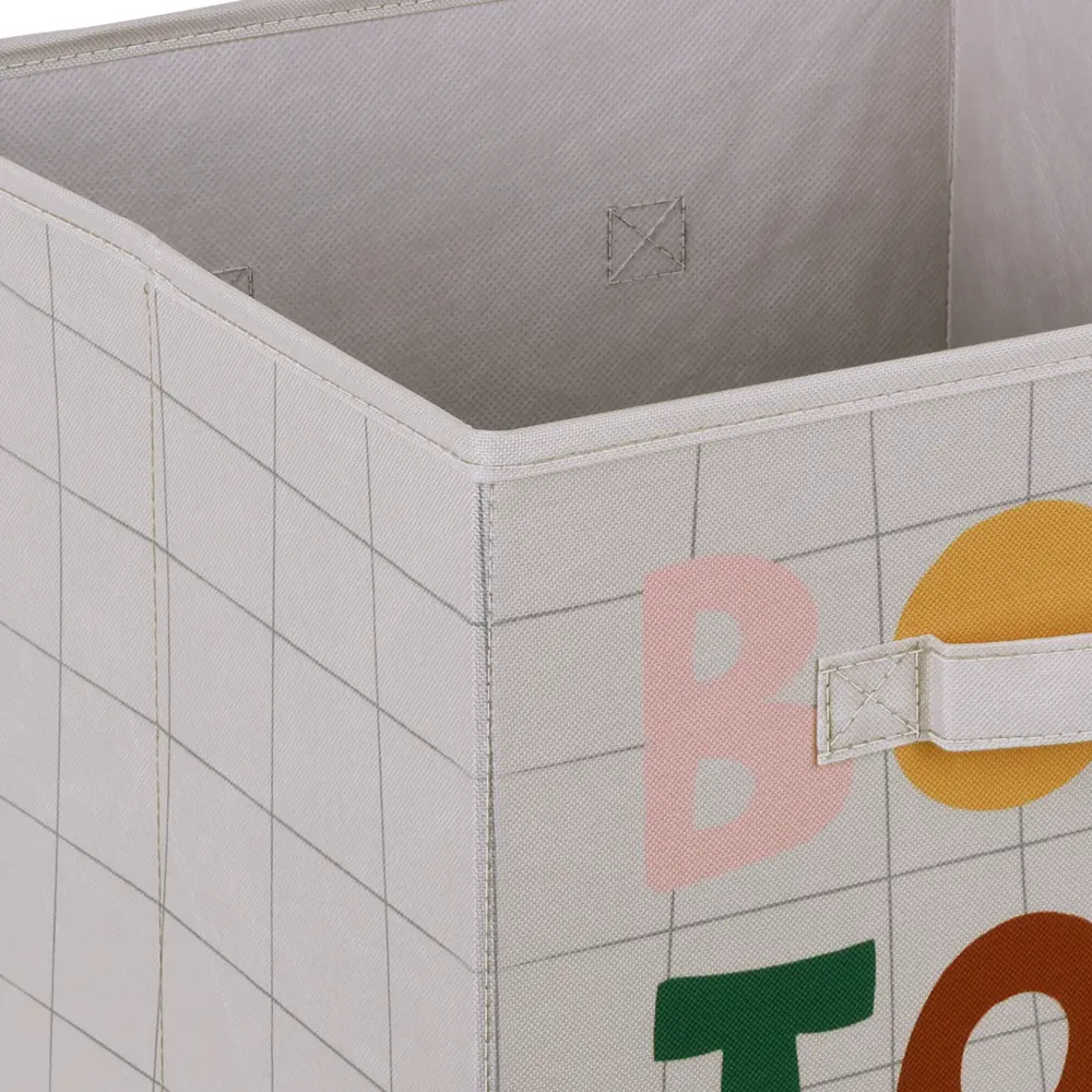 Корзина Konsensa 31x31x31 см полиэстер цвет разноцветный STLM-2182901 - Вид №3