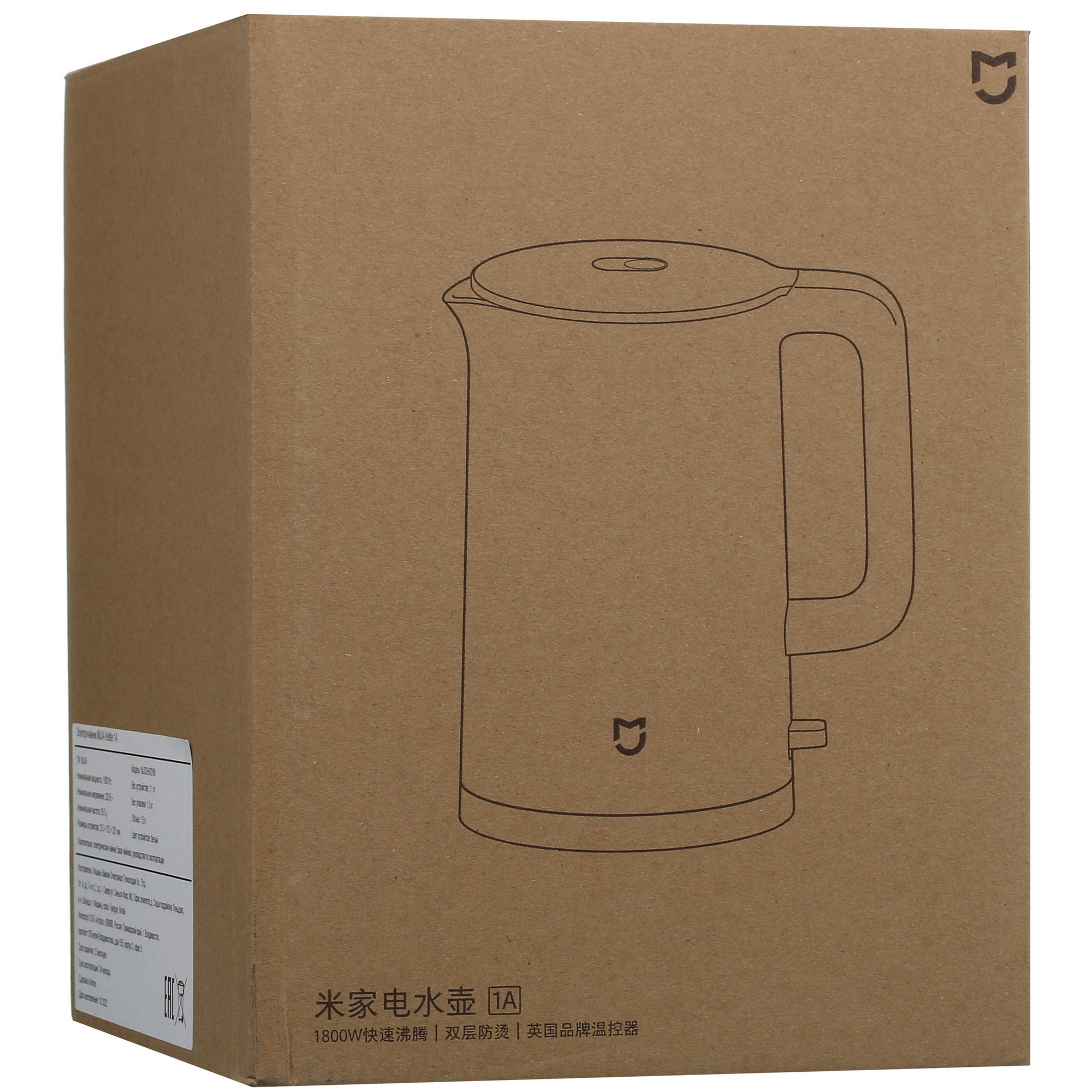 5067696 Электрочайник MIJIA Kettle 1A MJDSH02YM белый STDN-0059432 - Вид №6