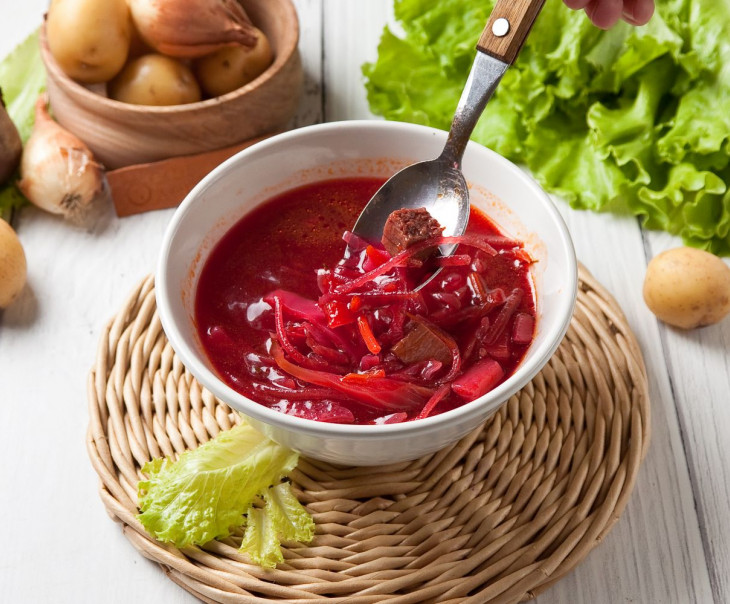 6906 Борщ с говядиной Вкусляндия  - Вид №1