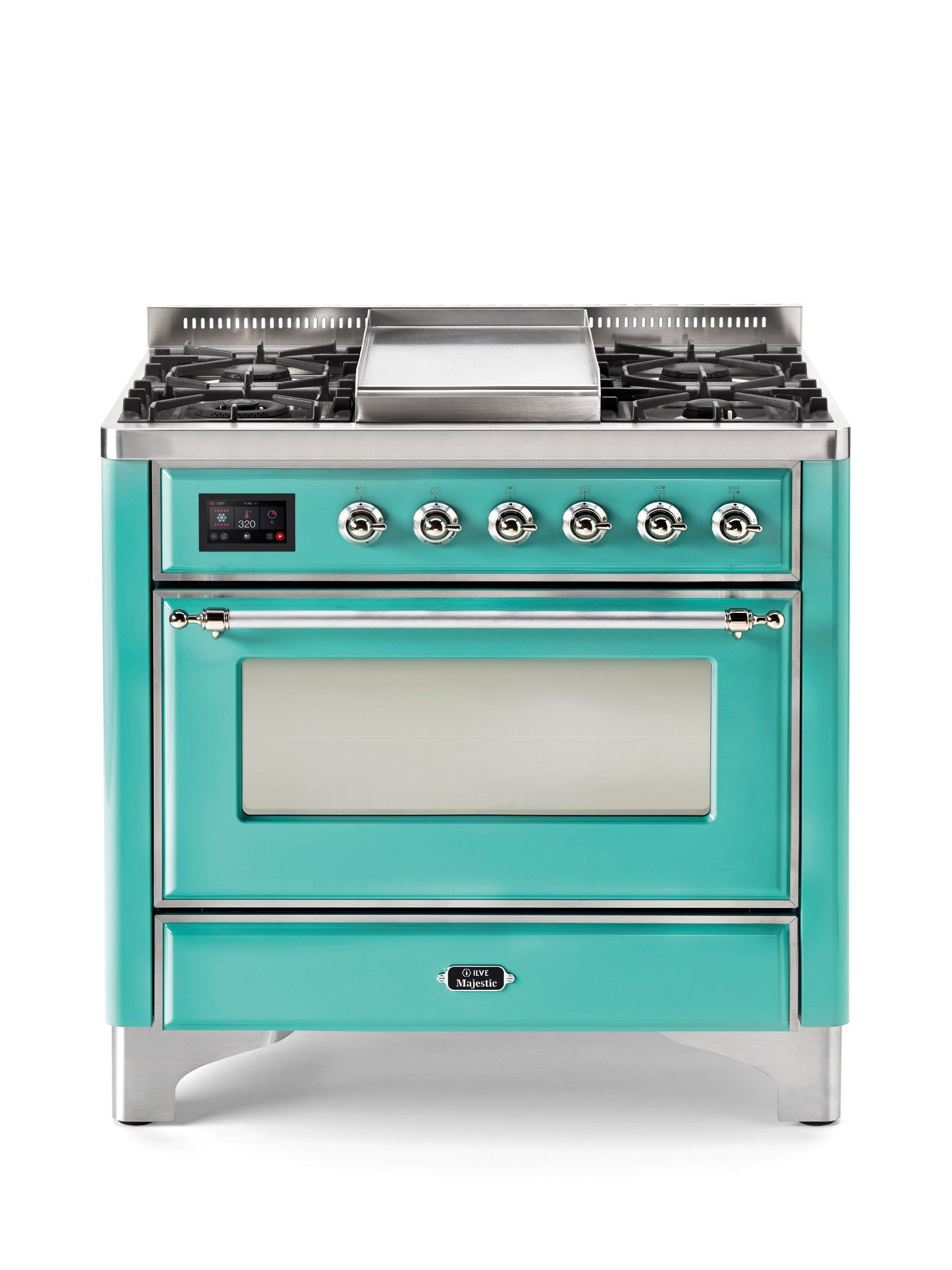 Отдельно стоящая кухня из нержавеющей стали Ilve Majestic ARCH-00039320 - Вид №3