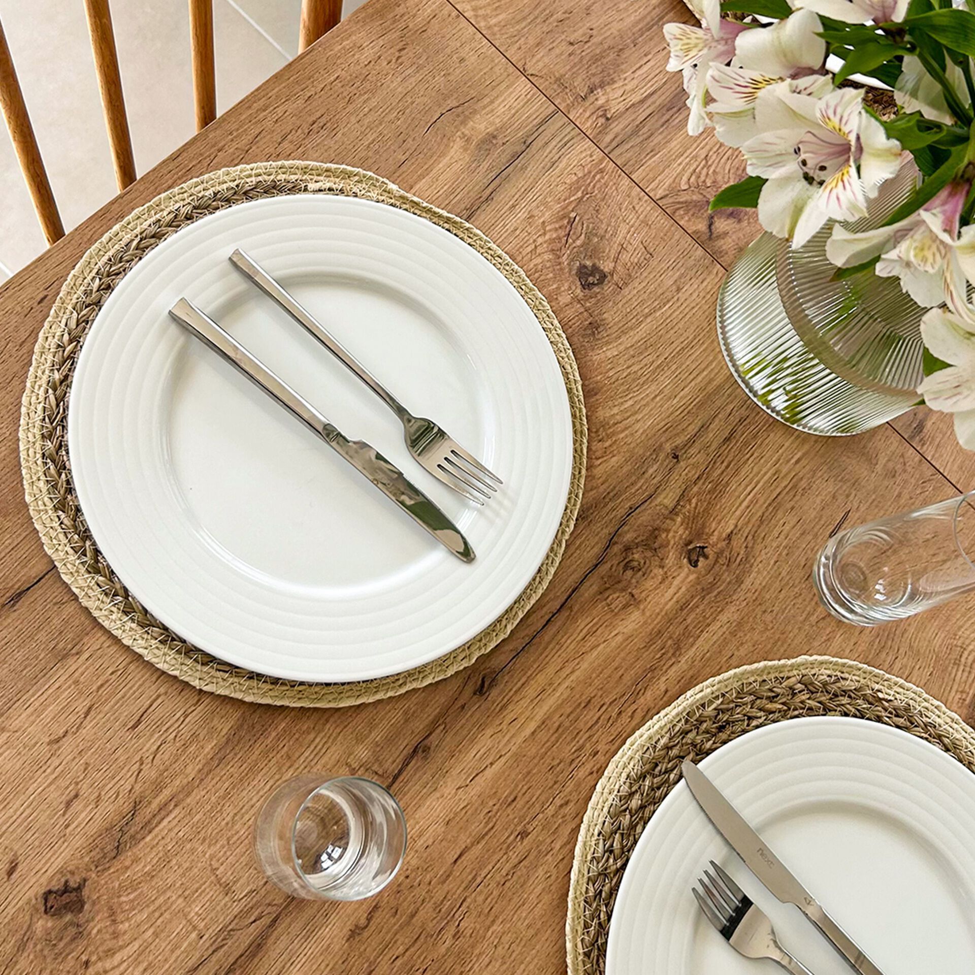 Выдвижной прямоугольный обеденный стол из меламиновой ткани Mobili Fiver First ARCH-00116162 - Вид №47