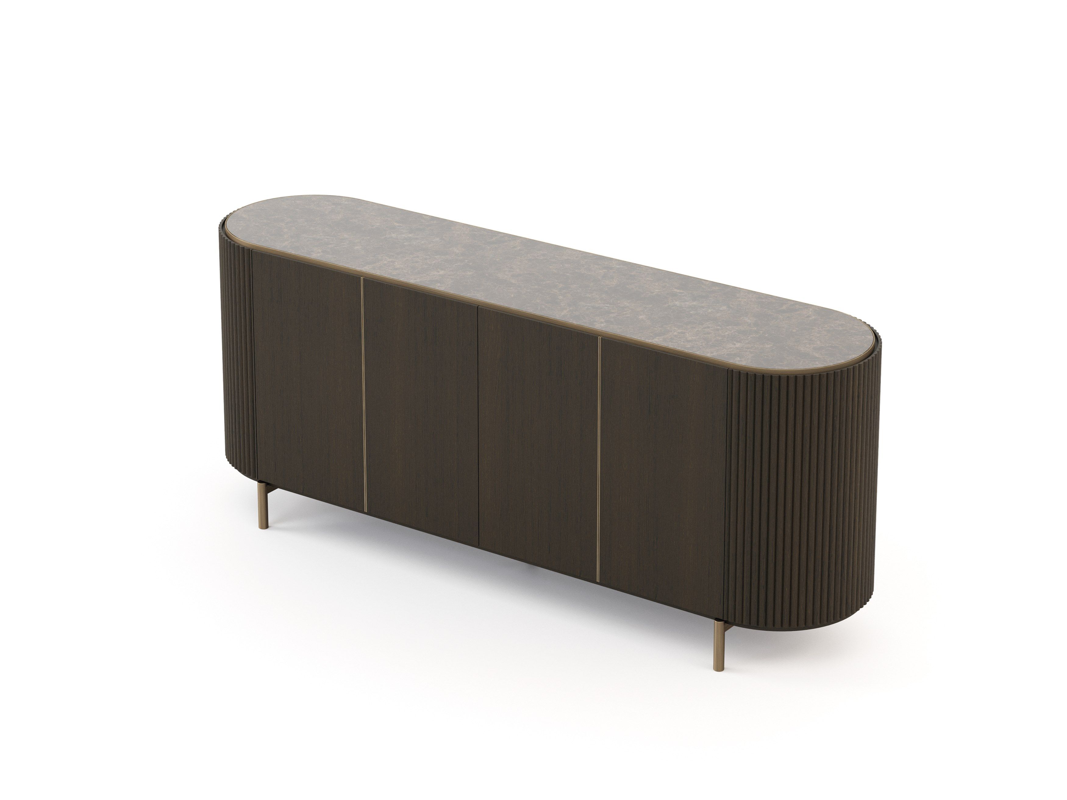 Шкаф из дуба с распашными дверями Stylish Club клуб ARCH-00054393 - Вид №10