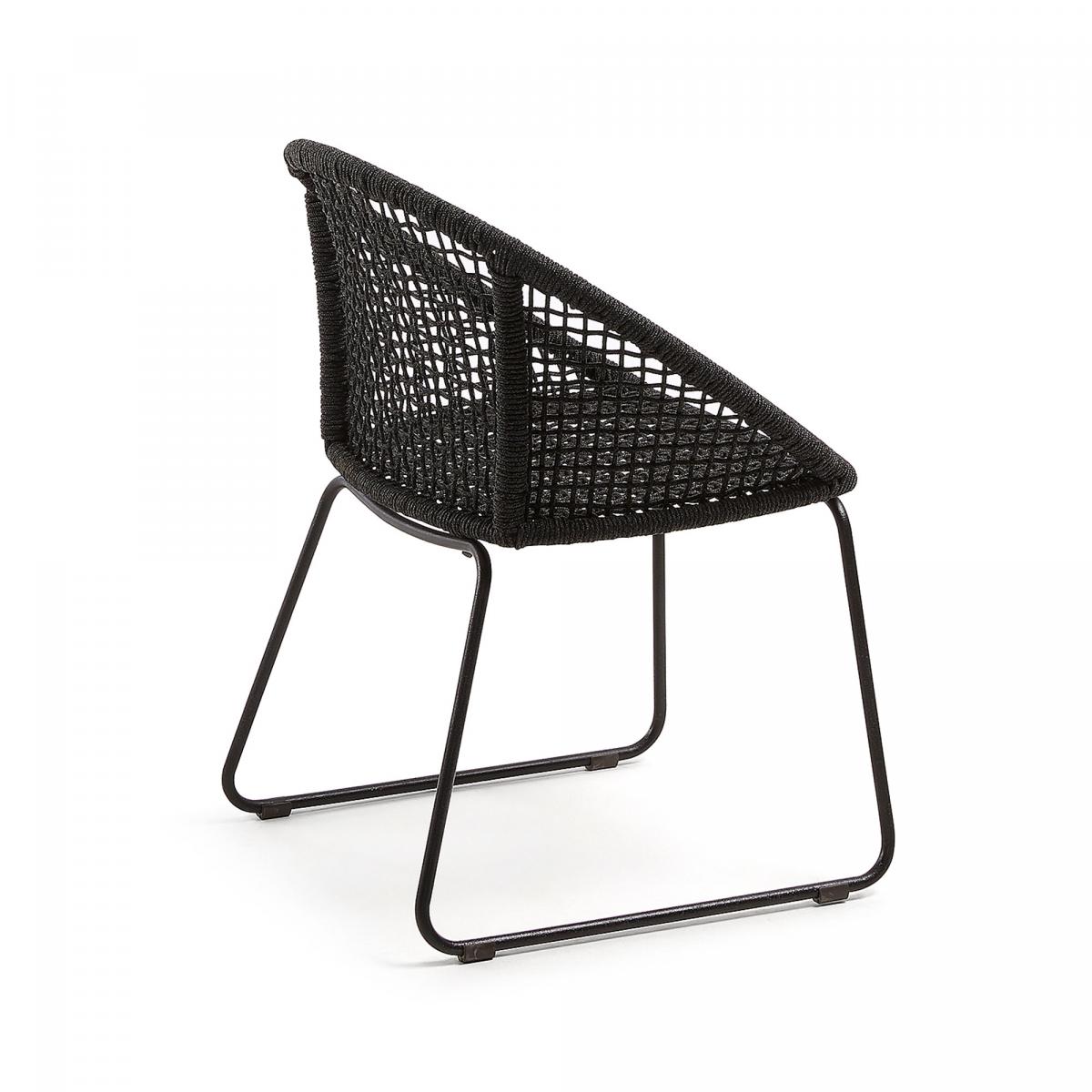 067759 Кресло темно-серое La Forma Sandrine  - Вид №3