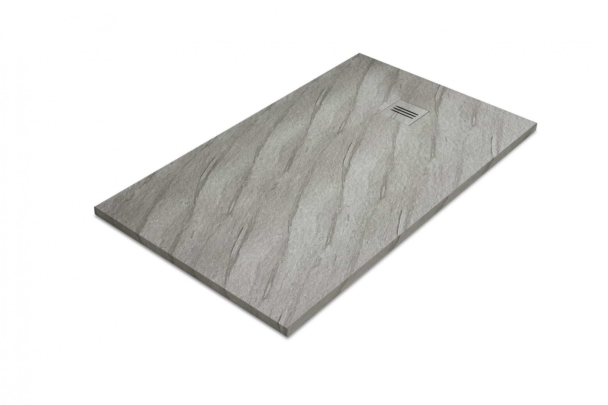 MCBATH Mirage 140x80 Травертин прямоугольный серый sun-id-1959806