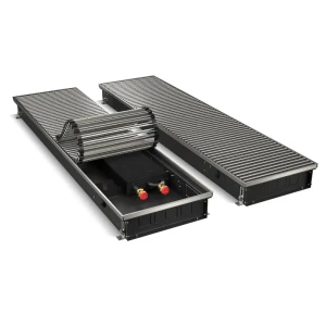 Внутрипольный конвектор Royal Thermo Atrium 1800x300x90 мм боковое подключение 1 теплообменник с решеткой