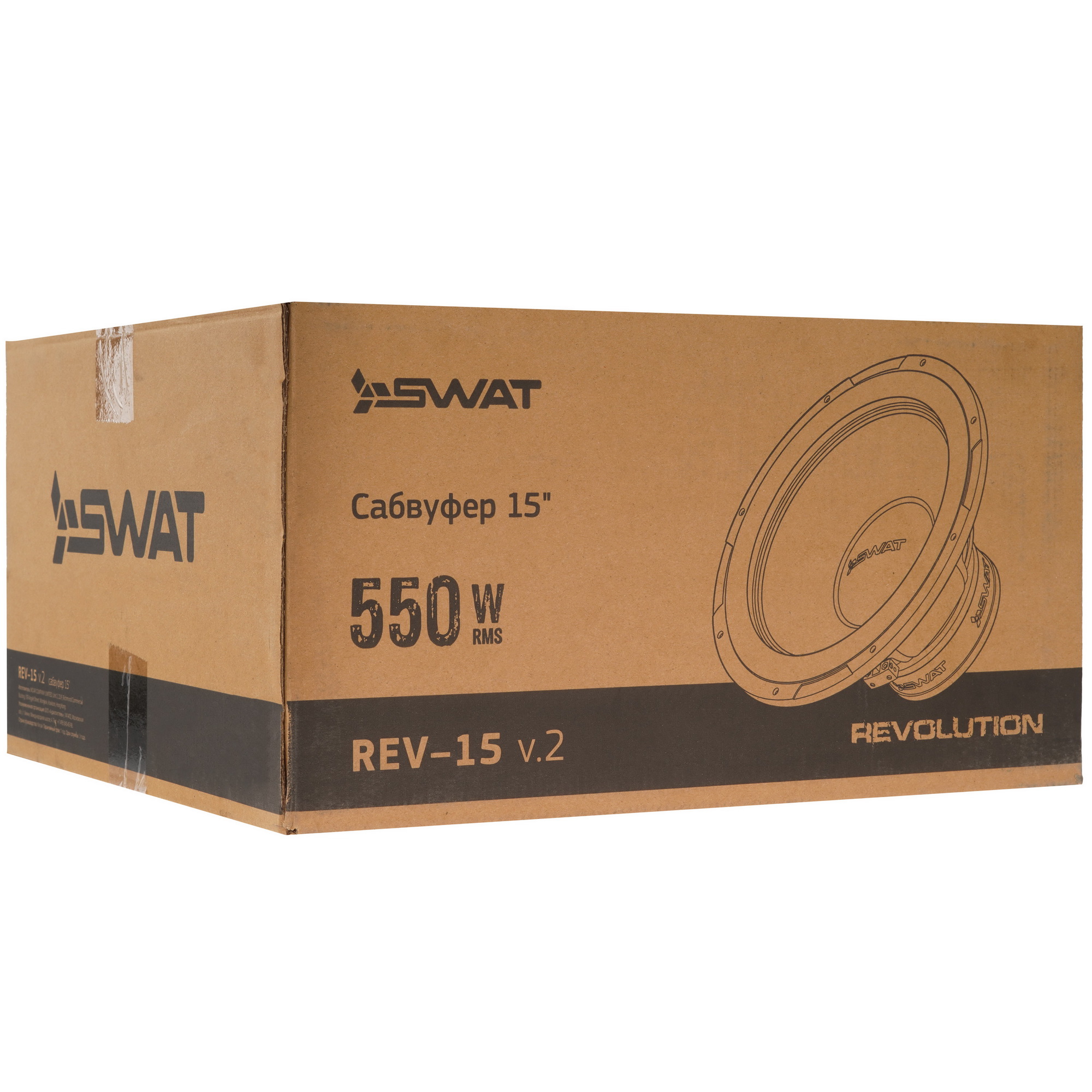 9115174 Сабвуферный динамик SWAT REV-15 v.2 STDN-0103896 - Вид №6