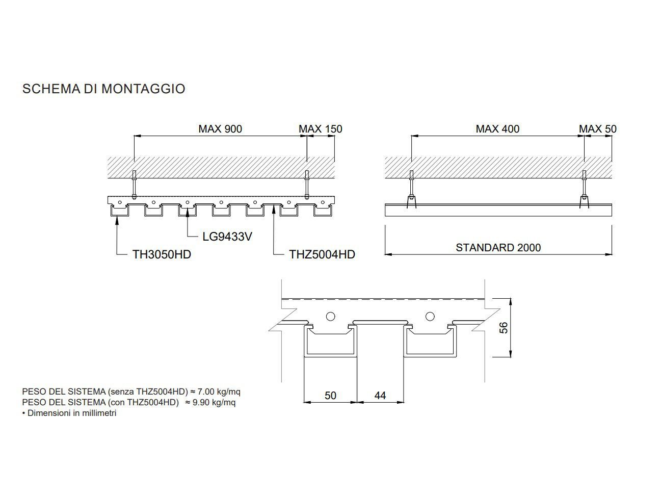 Полная система подвесного потолка Woodn Greenwood Woodn Modulatus ARCH-00067678 - Вид №3