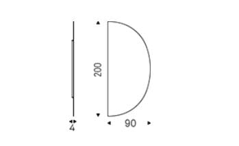 Настенное зеркало Cattelan italia DAY ARCH-00032849 - Вид №3