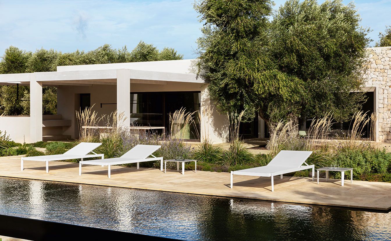 Алюминиевая и текстиленовая Садовая кровать MY YOUR Push ARCH-00142668 - Вид №2