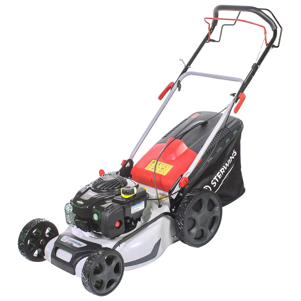 Газонокосилка бензиновая самоходная Sterwins BS500E Briggs&Stratton, 2.5 л/с, 46 см STLM-2110834