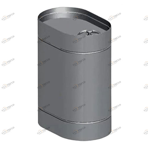 Бак навесной Везувий 60 л. (0,8 мм AISI 439) Вертикальный 4712