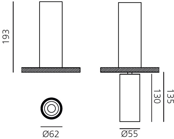 Artemide Регулируемый светодиодный потолочный светильник из алюминия Vector sun-id-1373206 - Вид №3