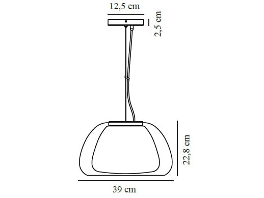 Стеклянный подвесной светильник Nordlux JELLY ARCH-00062878 - Вид №4