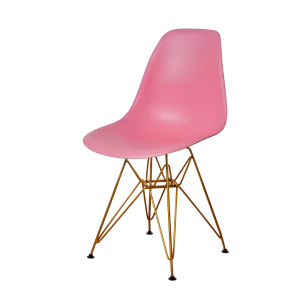 91988730 Кухонный стул Derstuhl Gold 45x82x45 см полипропилен цвет розовый STLM-1400594