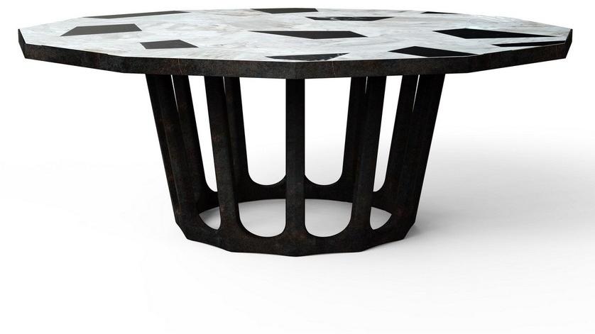 Porustudio Обеденный стол из мрамора sun-id-1354014 - Вид №2