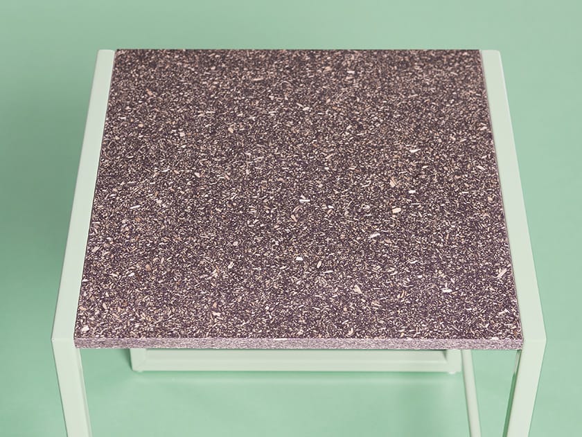 Металлический низкий стул с подставкой для ног Giacopini Жан ARCH-00113032 - Вид №2