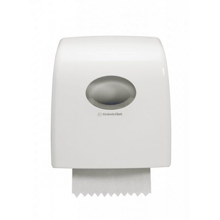 6953 Kimberly Clark Диспенсер для рулонных бумажных полотенец белый Kimberly Clark Professional Aquarius Slimroll 6953 белый  - Вид №2