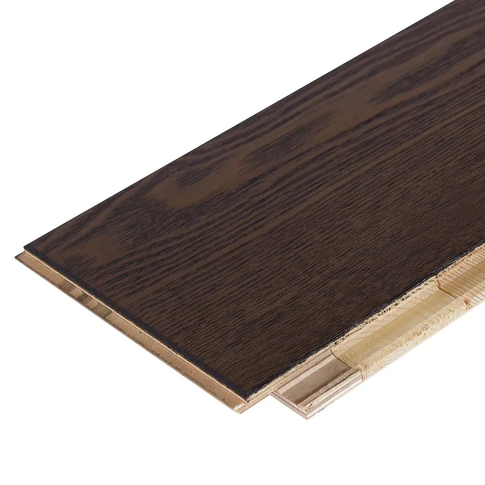 Паркетная доска однополосная «Ясень Коньяк Браш AW» масло 0.909 м² Amber Wood STLM-2034198 - Вид №2