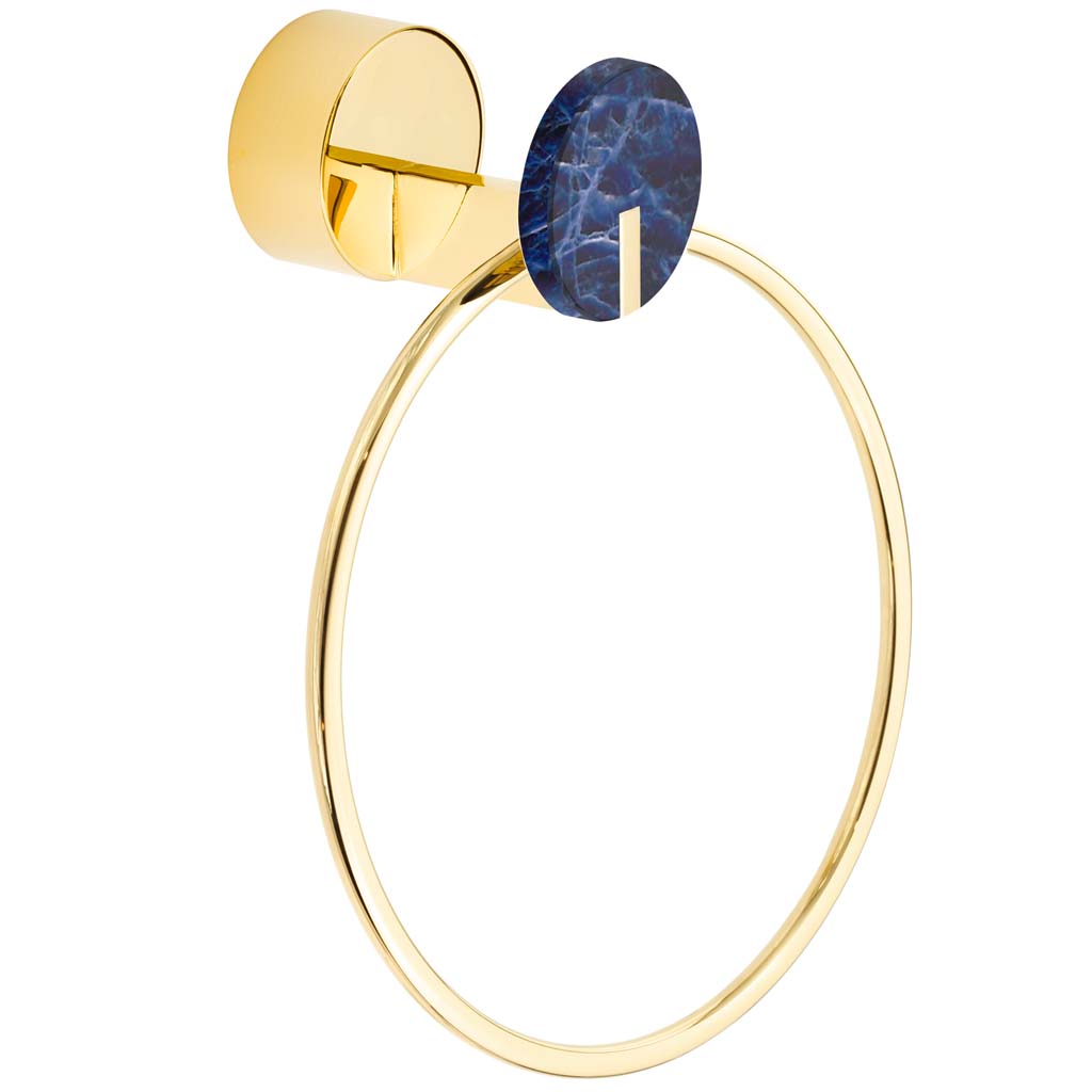 C24-510 C24-510 Кольцо для полотенца настенное FUSION Cristal & Bronze FUSION - Вид №2