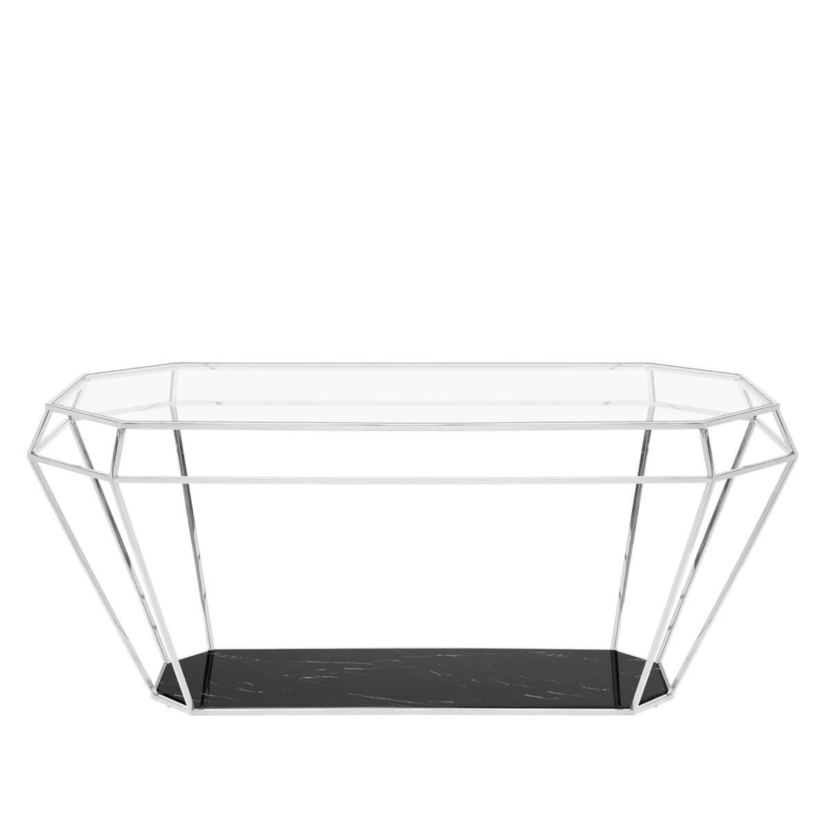 450264-02 ABHIKA ТАБЛИЦА GEM H81 190X100 SILVER 