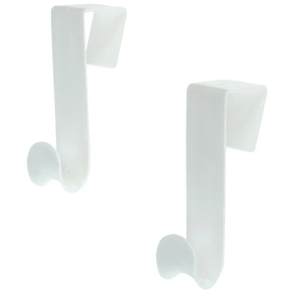 13457288 Крючок дверной универсальный, пластик, 2 шт. STLM-0897230 Santreyd 