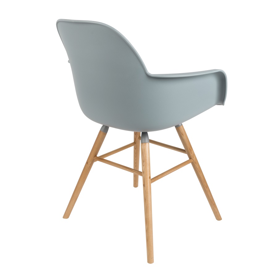 Кресло Albert Kuip светло-серое Zuiver 1200133 - Вид №8