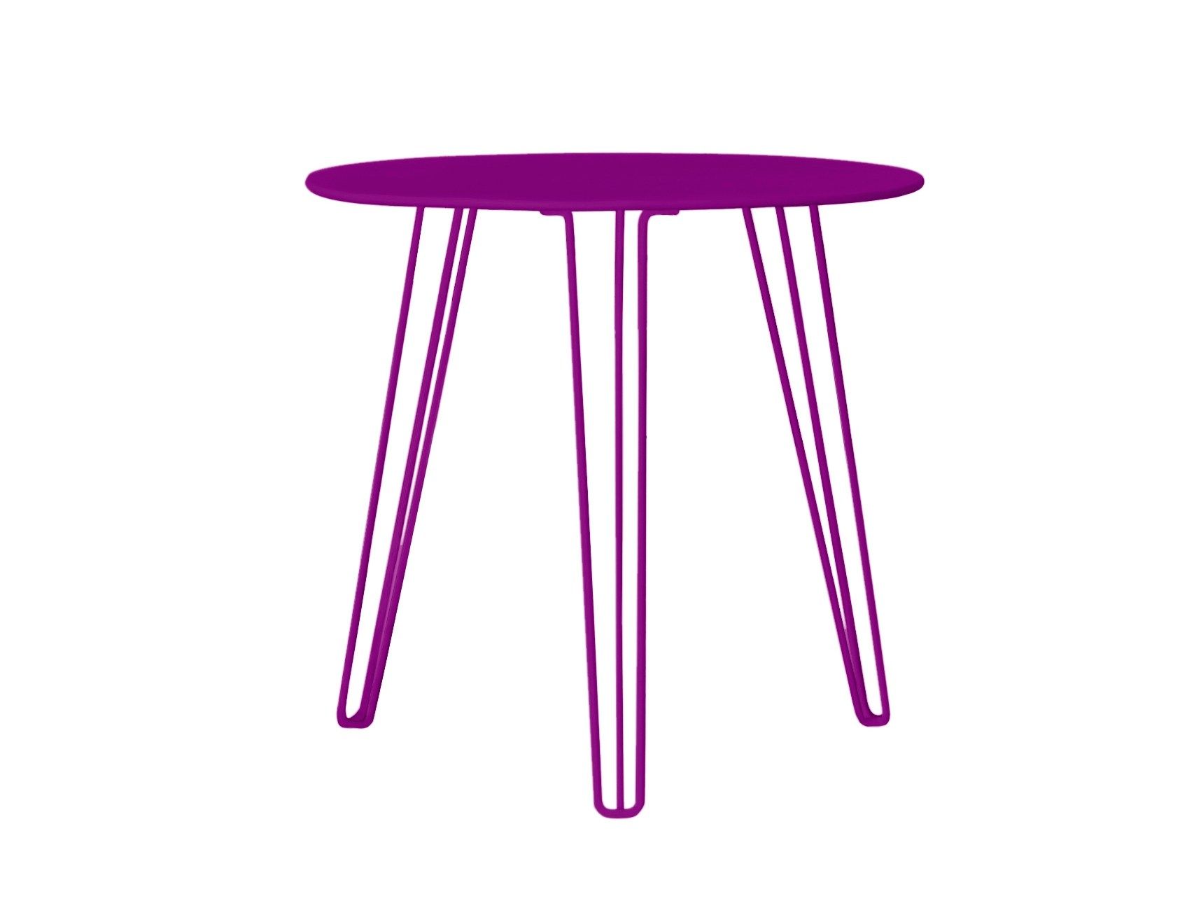 Круглый садовый стол из оцинкованной стали iSimar Menorca ARCH-00100092