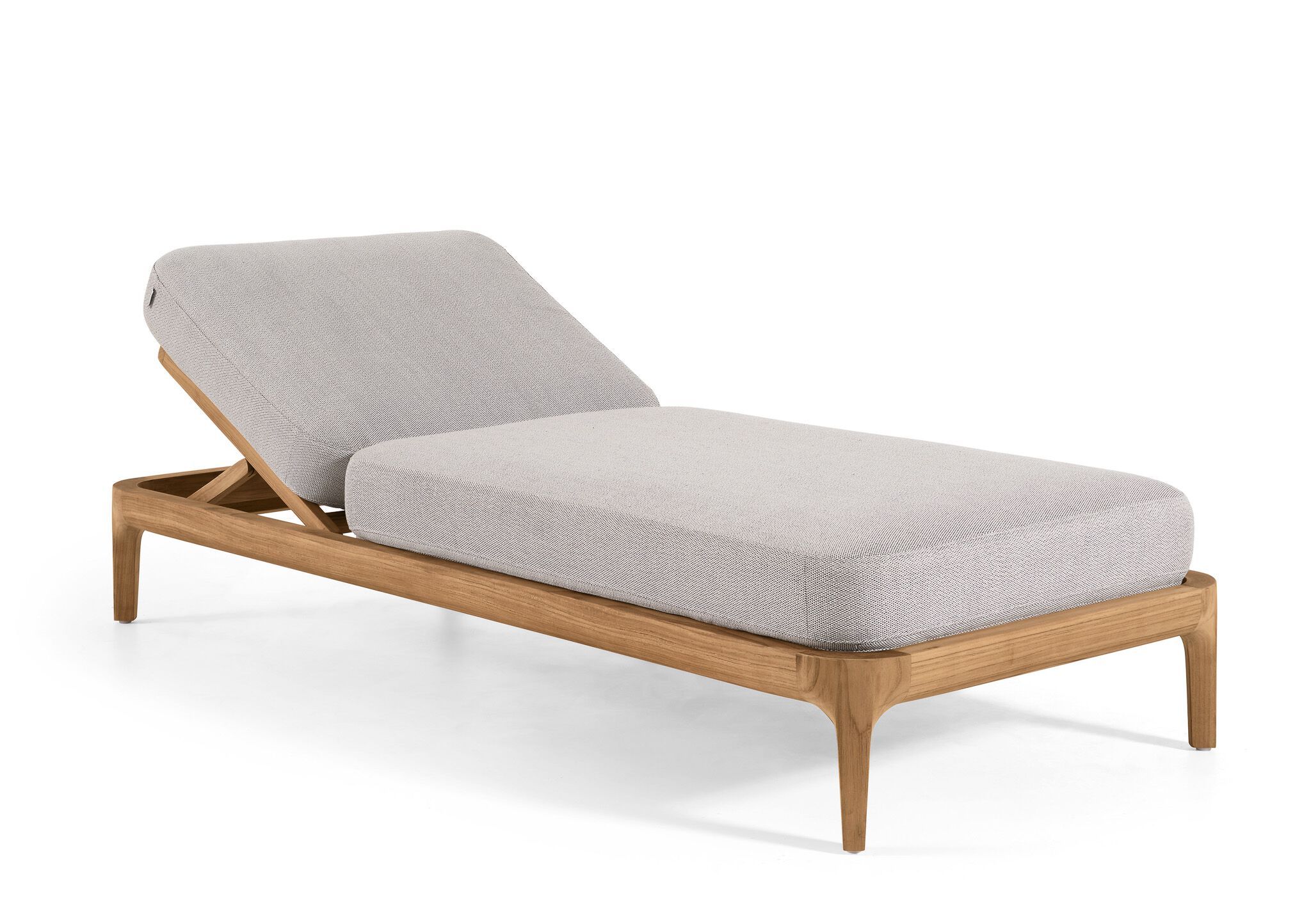 Садовая кровать с откидной спинкой из тикового дерева Gervasoni Gervasoni Outdoor ARCH-00136671 - Вид №1