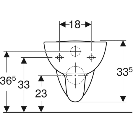 K93101000 Подвесной унитаз Kolo Rekord вертикальный смыв Geberit  - Вид №3