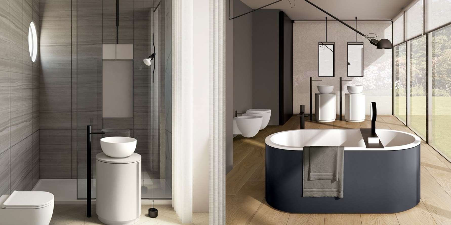 Cielo Зеркало Argo Arcadia Basalto Ceramica Cielo ARSP190 - Вид №5