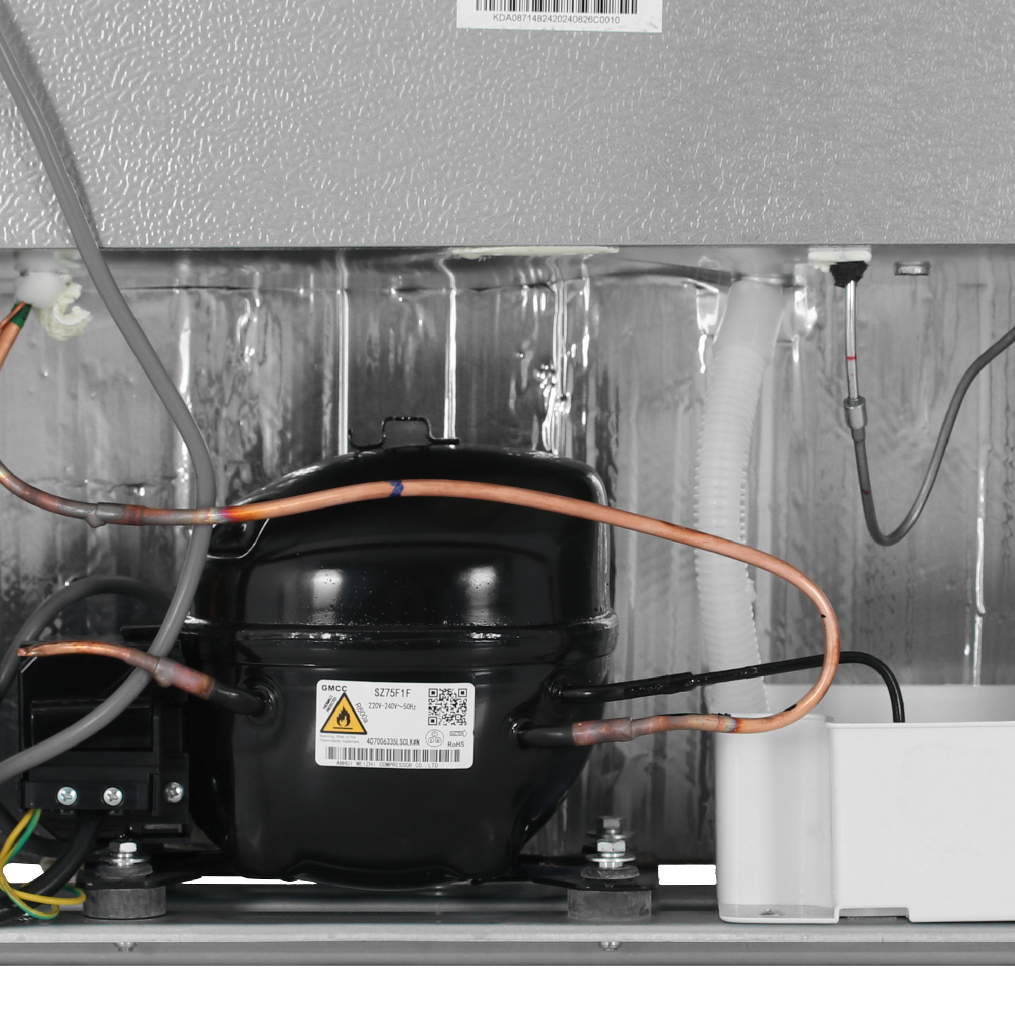 9124966 Холодильник с морозильником   DEXP B4-34AKA белый STDN-0057170 - Вид №11