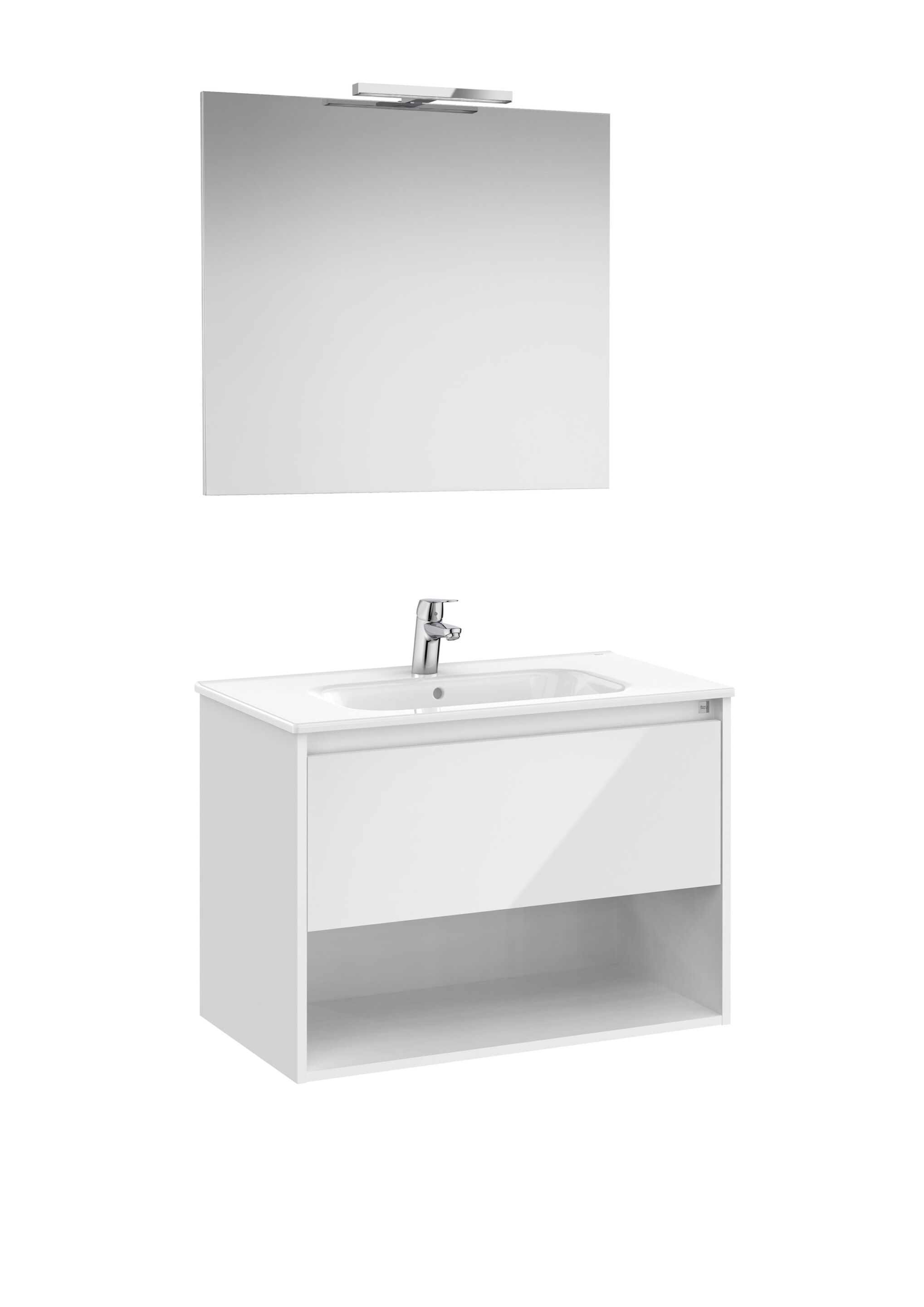 Деревянный подвесной умывальник с зеркалом Roca Tenor ARCH-00063463 - Вид №4