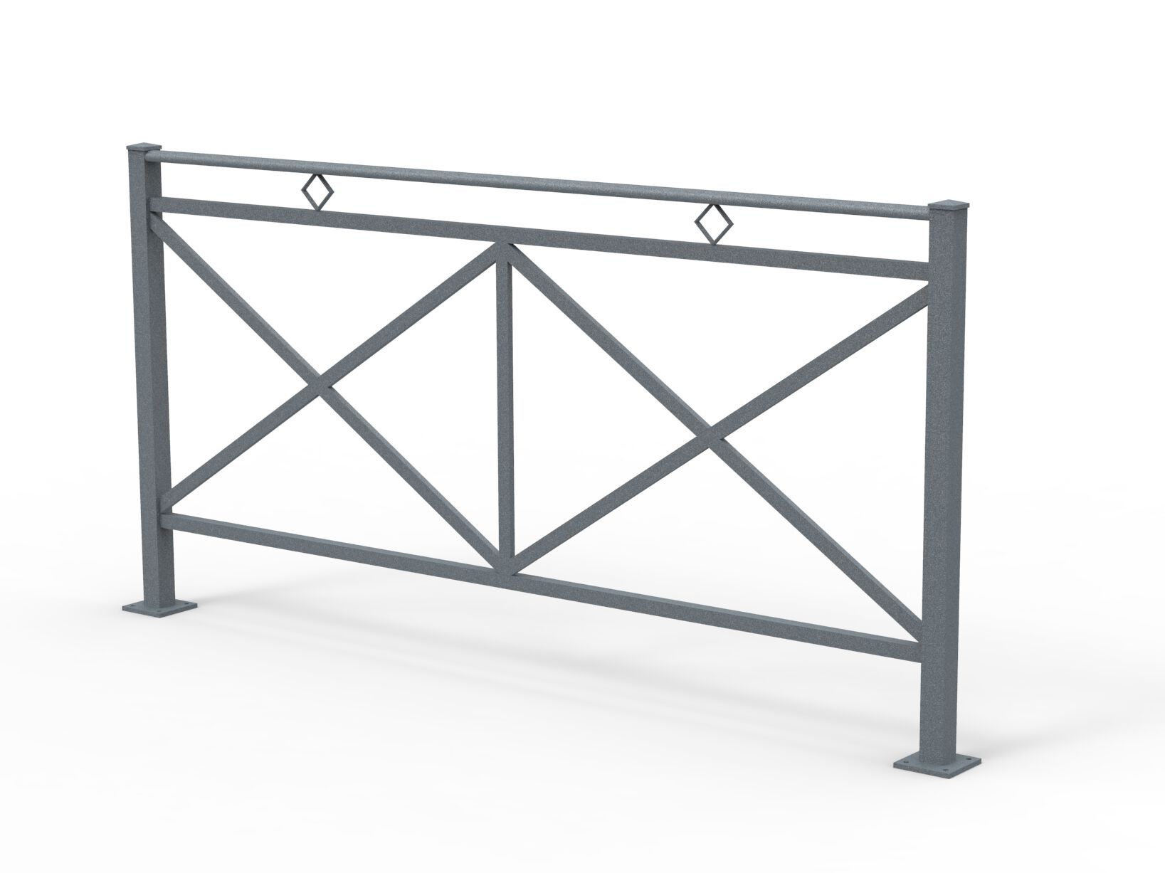 Фиксированный столб из оцинкованной стали Studio Città ATENE DOPPIA ARCH-00113116