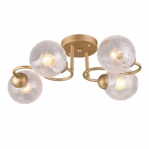 Потолочная люстра Omnilux Pomarico OML-55407-04 OMNILUX POMARICO 220143 Золотой