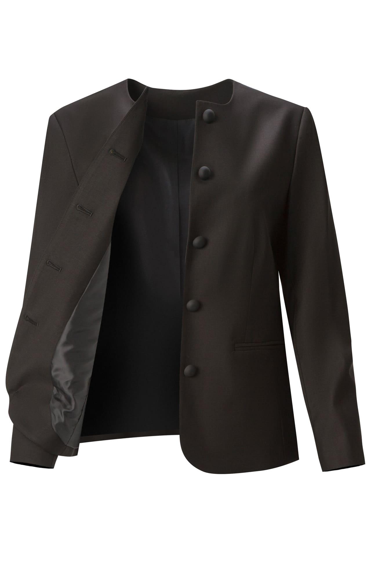 64096 Жакет женский  black El-Risto  Бренд "El-Risto" (Эль Ристо), каталог товаров размер 44/170  - Вид №3