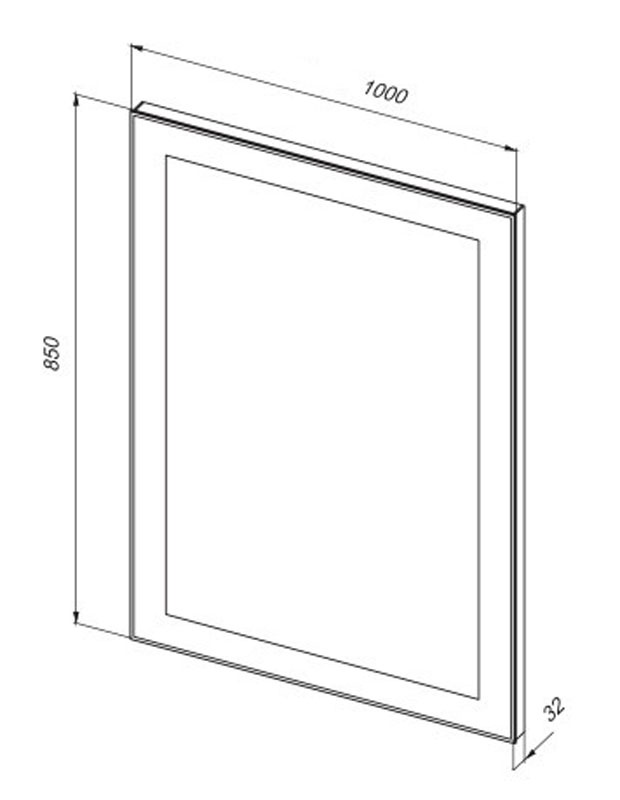 77.9013W Зеркало Dreja  - Вид №2