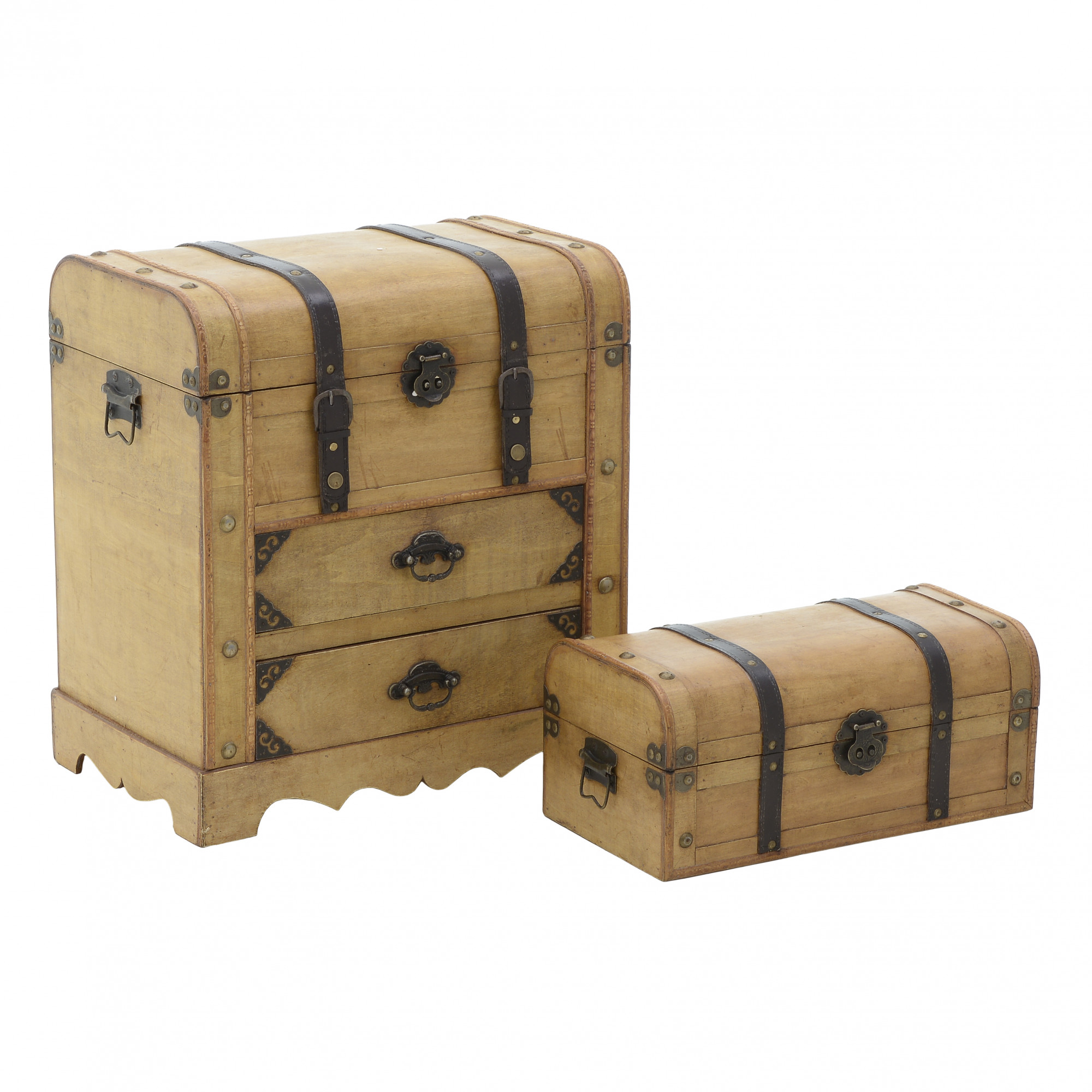 3850408.0004 СУНДУК, НАБОР 2 ШТ TO4ROOMS 