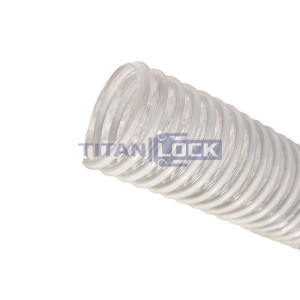 Рукав ПВХ для сеялок и семяпроводов "KOLOS", выс/эласт, -20 С, вн.диам. 63 мм, н/вс, TL063KO TITAN LOCK