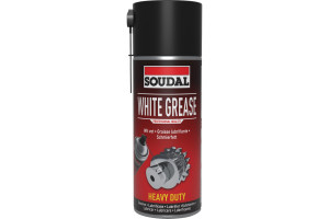 16746016 Белое смазочное масло с ПТФЭ тефлон WHITE GREASE, 400 мл 119706 Soudal