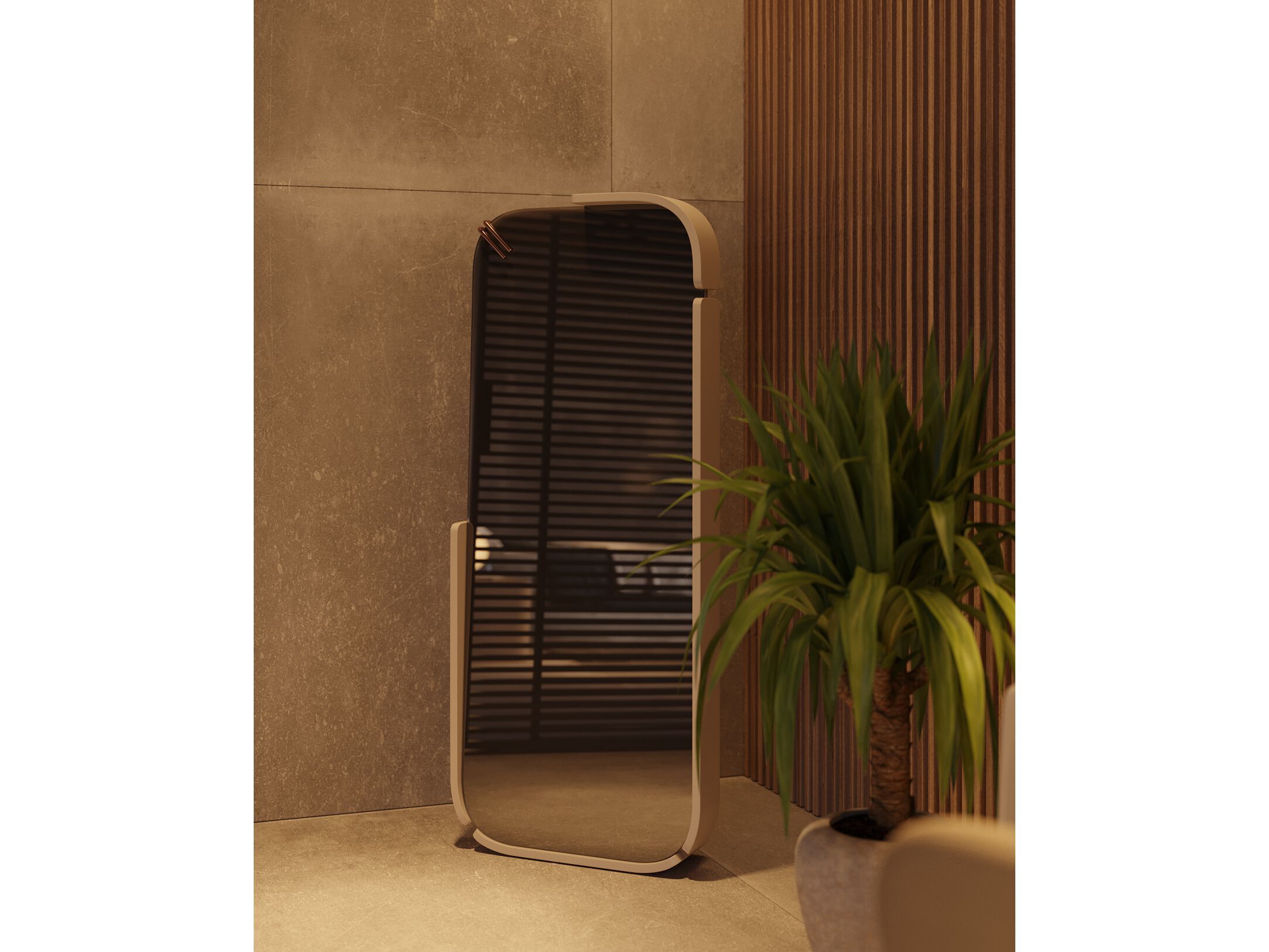 Прямоугольное напольное зеркало PRADDY Natur ARCH-00128854 - Вид №4