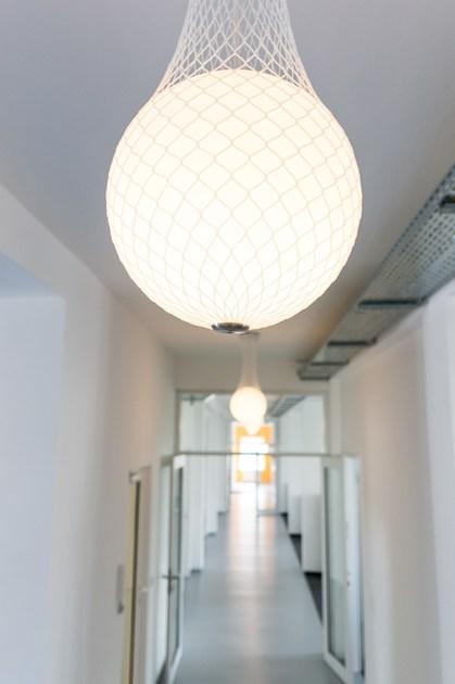 Formagenda Подвесной светильник из ткани и стекла sun-id-1349915 - Вид №5