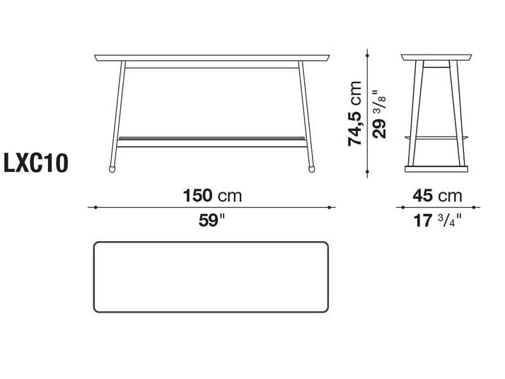 Прямоугольный дубовый стол Maxalto Recipio ' 14 ARCH-00074538 - Вид №5