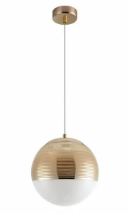 Подвесной светильник Crystal Lux Optima SP1 Gold D200 CRYSTAL LUX OPTIMA 223330 Золотой