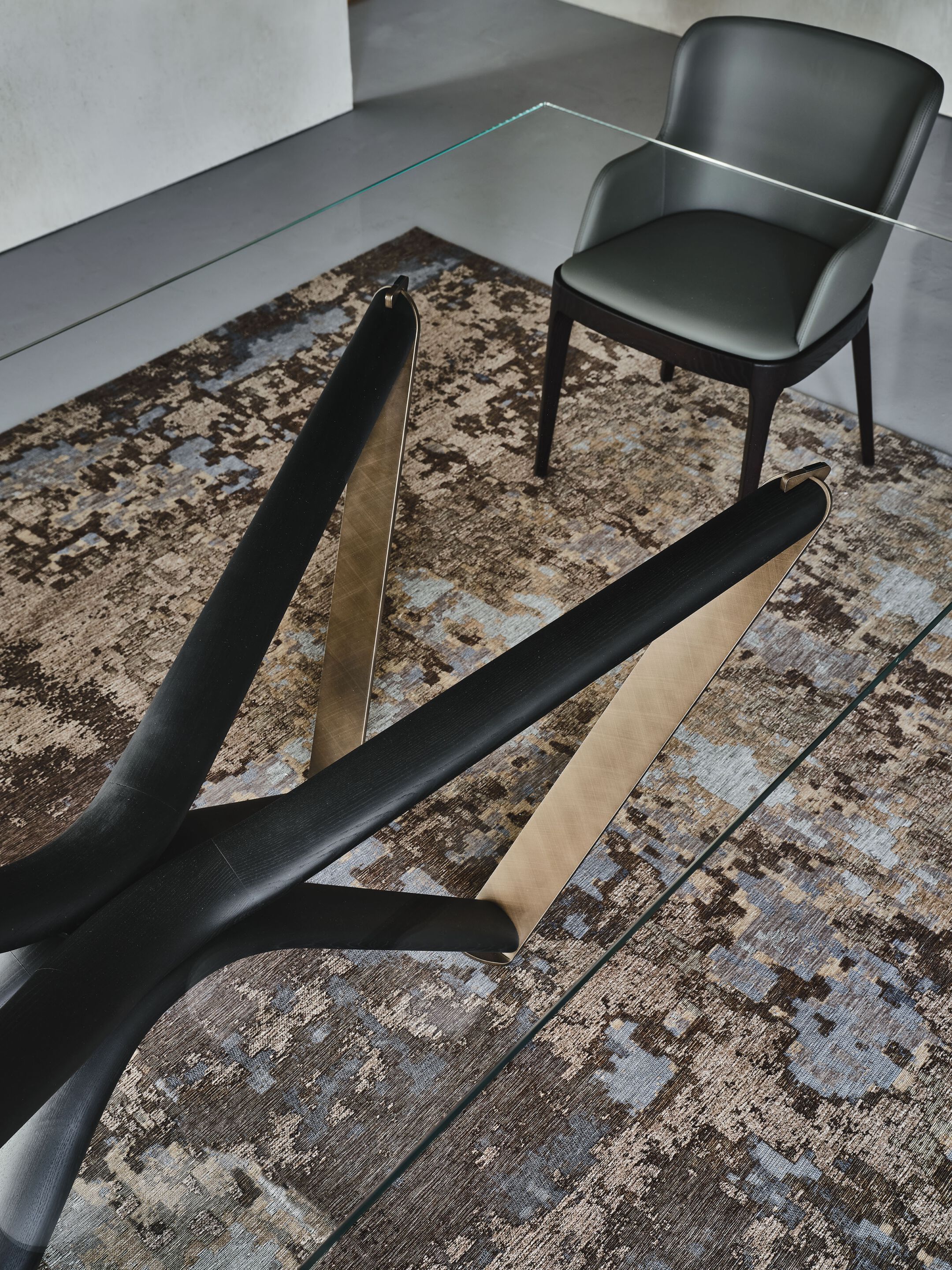 Прямоугольный Хрустальный стол Cattelan italia MARATHON ARCH-00109150 - Вид №9