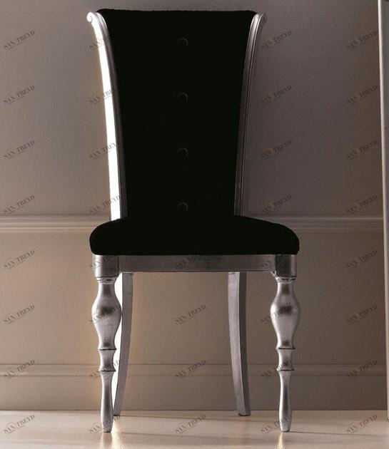 CorteZari Мягкое кресло из ткани с высокой спинкой Zoe gold sun-id-1409591