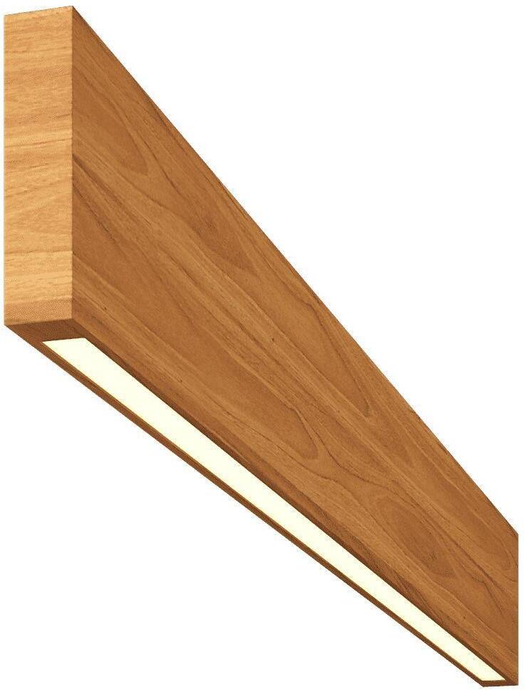 004003 Подвесной светодиодный светильник Wooden W20-OREHPEK-125-10 орех пекан Lumker Wooden 20
