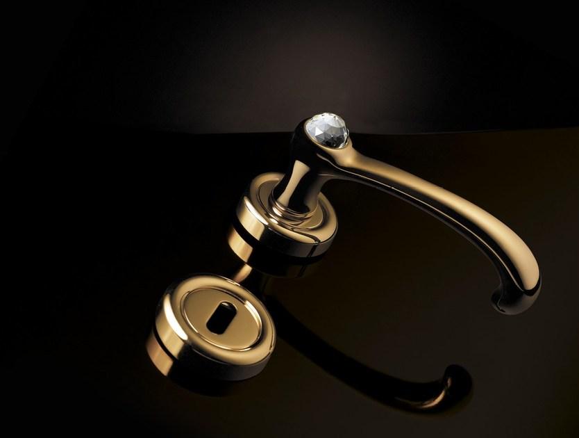 LINEA CALI' Болт Cremone из хромированной латуни с кристаллами Swarovski® на пластине Idea sun-id-1482468 - Вид №1