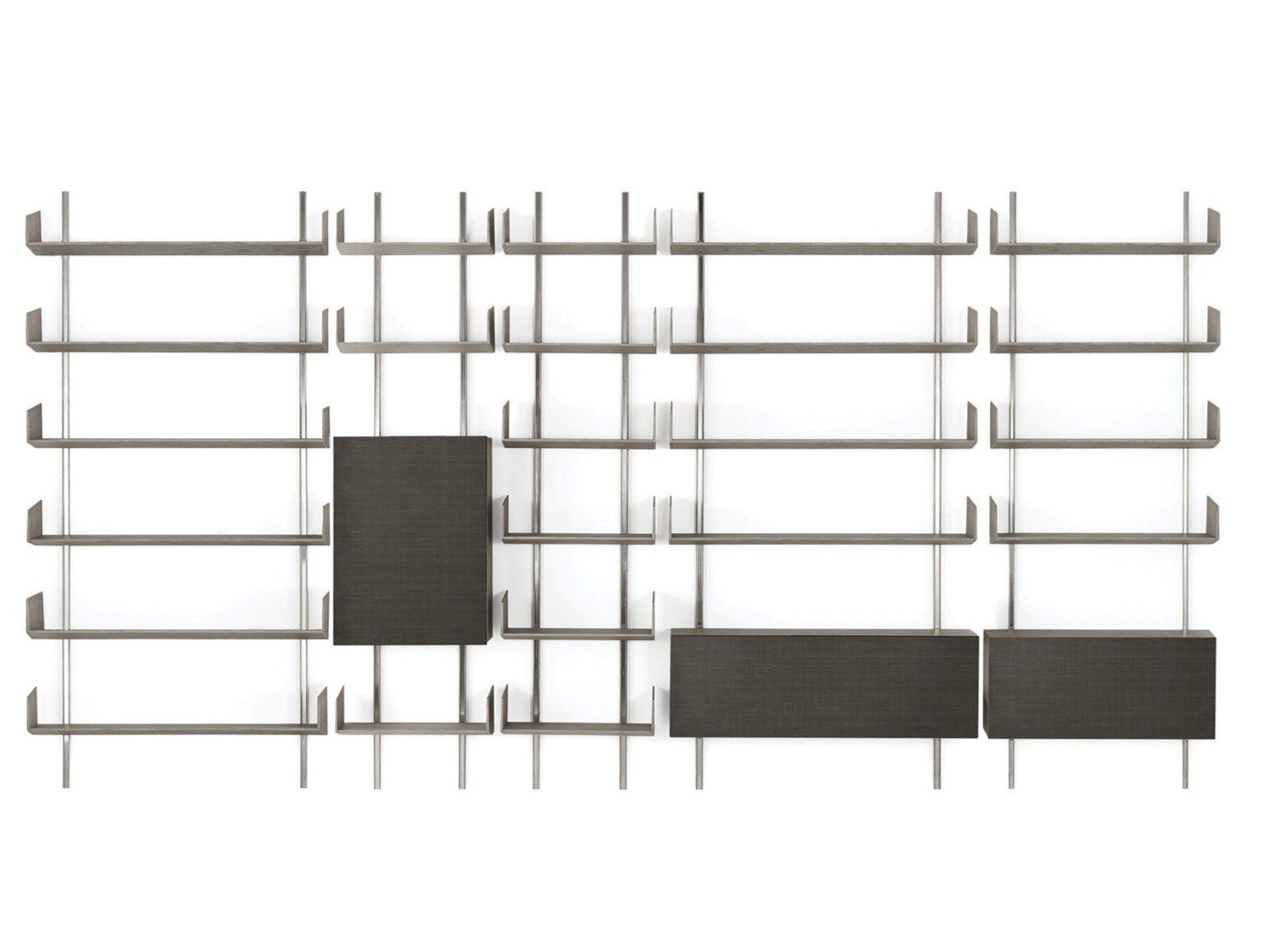 Деревянный секционный книжный шкаф Gallotti&Radice ARCH-00103386