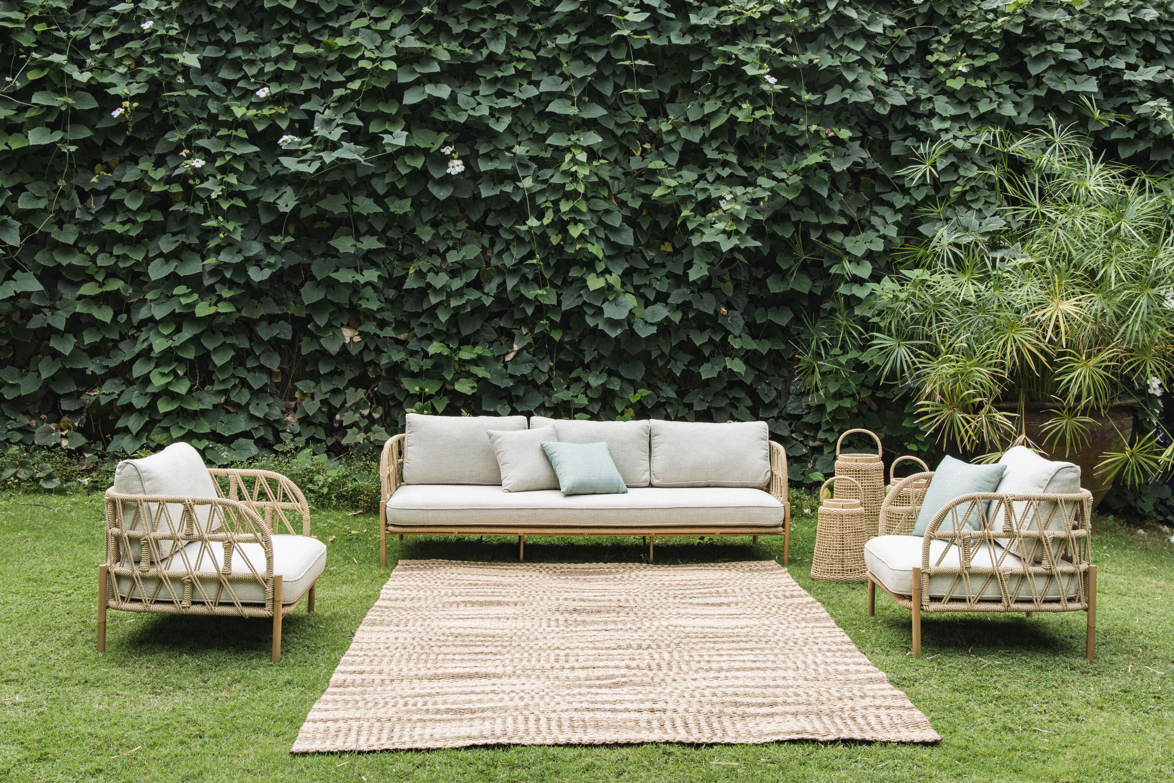 Тканевое садовое кресло с подлокотниками cbdesign Giorgia ARCH-00065615